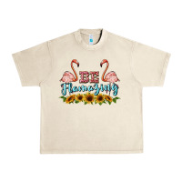 Sandshell be flamezing flamingo Urban Heavy Tee - BarkalooDesign