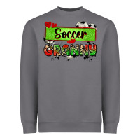 Storm soccer granny with leopard Heavyweight Sweatshirt - Zillion Design Studio
