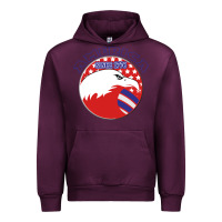 Mauve Wine America Since 1776 Urban Hoodie - Bettercallsaul