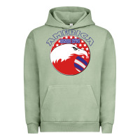 Pigment Oil Green America Since 1776 Urban Hoodie - Bettercallsaul