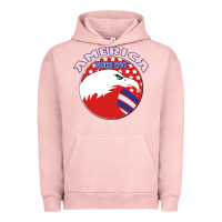 Pigment Salmon America Since 1776 Urban Hoodie - Bettercallsaul