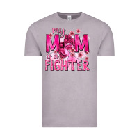 Vintage Zinc My Mom Is a Fighter with Ribbon Vintage Tee - texasbilliewilder