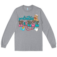 Heather Grey pediatric nurse Long Sleeve Tee - AdoDesignShop