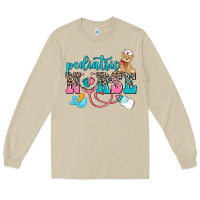 Mushroom pediatric nurse Long Sleeve Tee - AdoDesignShop