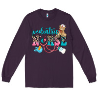 Plum pediatric nurse Long Sleeve Tee - AdoDesignShop