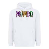 White mardi gras mambo Heavyweight Hoodie - MaliasSmallBusiness