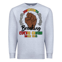 Heather Grey every chain since 1865 juneteenth Premium Sweatshirt - MaliasSmallBusiness