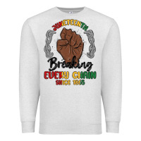 Oatmeal Heather every chain since 1865 juneteenth Premium Sweatshirt - MaliasSmallBusiness