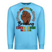 Ocean Blue every chain since 1865 juneteenth Premium Sweatshirt - MaliasSmallBusiness