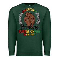 Sports Green every chain since 1865 juneteenth Premium Sweatshirt - MaliasSmallBusiness