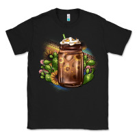Black sunflower coffee cup cactus Classic Tee - JahusDesignShop
