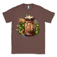 Chestnut sunflower coffee cup cactus Classic Tee - JahusDesignShop