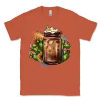 Copper sunflower coffee cup cactus Classic Tee - JahusDesignShop