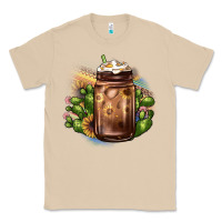 Mushroom sunflower coffee cup cactus Classic Tee - JahusDesignShop