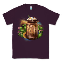 Plum sunflower coffee cup cactus Classic Tee - JahusDesignShop