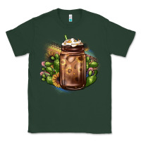 Sports Green sunflower coffee cup cactus Classic Tee - JahusDesignShop