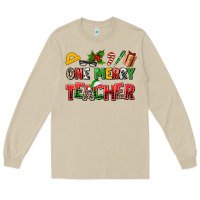 Mushroom one merry teacher Long Sleeve Tee - AdoDesignShop