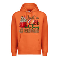 Carrot just a girl who loves christmas Premium Hoodie - BundleAndBundleShop