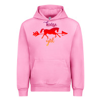 Fuchsia Pink Horse Girl Urban Hoodie - Bettercallsaul