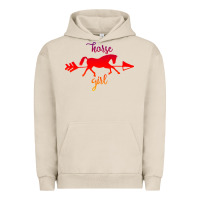 Pigment French Oak Horse Girl Urban Hoodie - Bettercallsaul