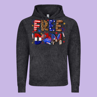 Vintage Hoodie fourth of july freedom