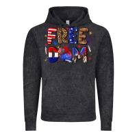 Fourth Of July Freedom Vintage Hoodie | Teevron