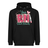 Black you rn good hands registered nurse Heavyweight Hoodie - MaliasSmallBusiness