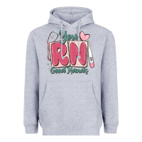 Heather Grey you rn good hands registered nurse Heavyweight Hoodie - MaliasSmallBusiness