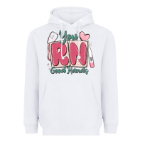White you rn good hands registered nurse Heavyweight Hoodie - MaliasSmallBusiness
