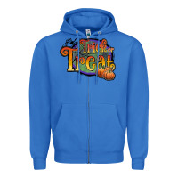 True Royal trick or treat white Zipper Hoodie - JahusDesignShop