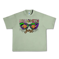 Oil Green halloween girl Urban Heavy Tee - CowhideDigitalArt