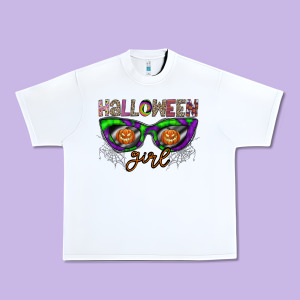 Halloween Girl Urban Heavy Tee Designed By Cowhidedigitalart