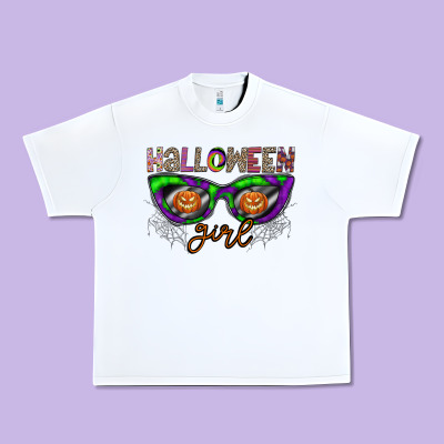 Halloween Girl Urban Heavy Tee Designed By Cowhidedigitalart