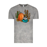 Cloud Rock sunflower cactus pumpkin fall Vintage Tee - RanaPortraitStore