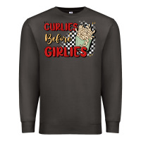 Smoke curlies before girlies Premium Sweatshirt - MaliasSmallBusiness