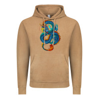 Vintage Camel blue dragon Vintage Hoodie - RanaPortraitStore