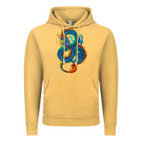 Blue Dragon Vintage Hoodie | Teevron
