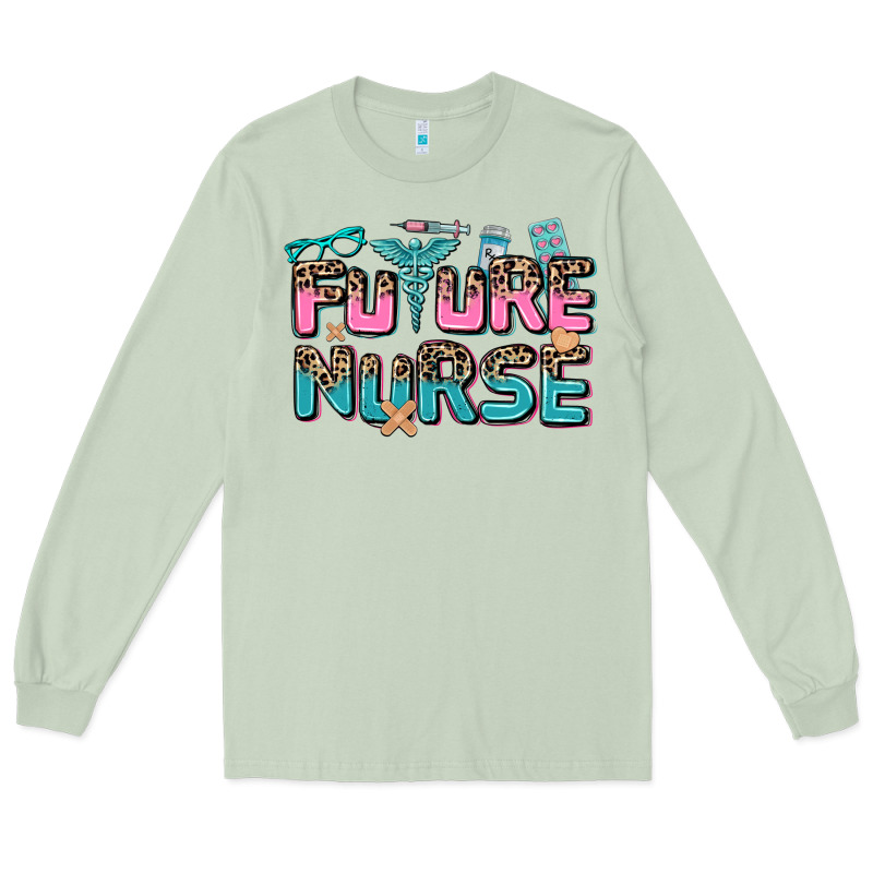 Future Nurse Long Sleeve Tee by AdoDesignShop | Teevron