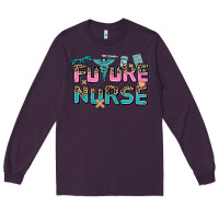 Plum future nurse Long Sleeve Tee - AdoDesignShop