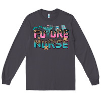 Smoke future nurse Long Sleeve Tee - AdoDesignShop