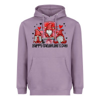 Lavender happy valentine's day Heavyweight Hoodie - MaliasSmallBusiness