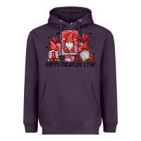 Plum happy valentine's day Heavyweight Hoodie - MaliasSmallBusiness