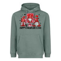 Sage happy valentine's day Heavyweight Hoodie - MaliasSmallBusiness