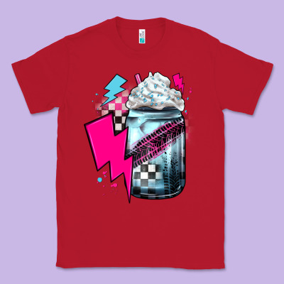 Racing Coffee Classic Tee Designed By Jahusdesignshop