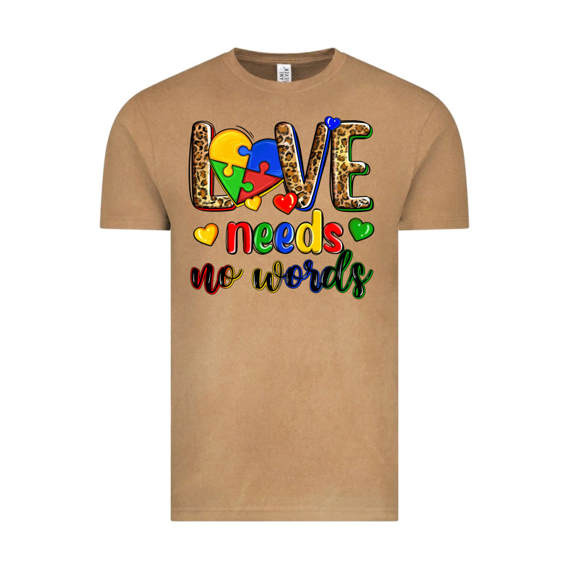 Love Needs No Words Vintage Tee by Zillion Design Studio | Teevron