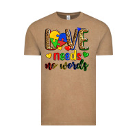 Vintage Coffee love needs no words Vintage Tee - Zillion Design Studio