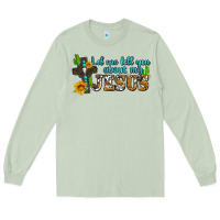 Matcha let me tell you about my jesus Long Sleeve Tee - AdoDesignShop