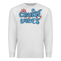 Oatmeal Heather cruise vibes Premium Sweatshirt - MaliasSmallBusiness