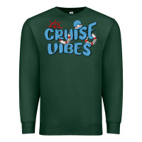 Sports Green cruise vibes Premium Sweatshirt - MaliasSmallBusiness