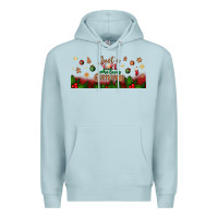 Blue Mist just a girl who loves christmas libbey glass Premium Hoodie - BundleAndBundleShop